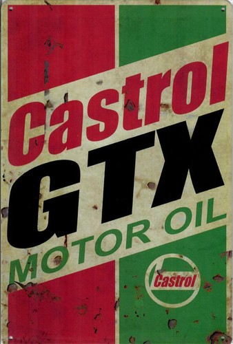 Retro metal sign - garage,, man