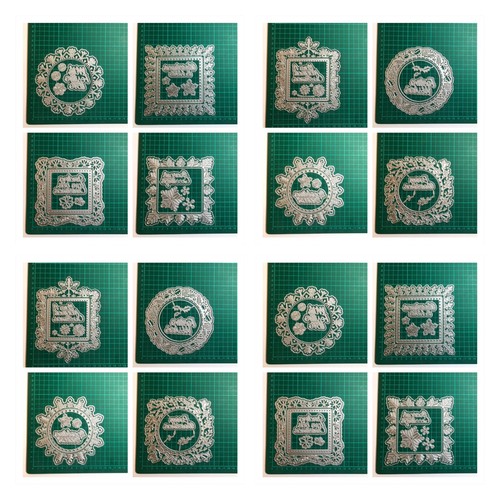 Christmas doily die sets - christmas,