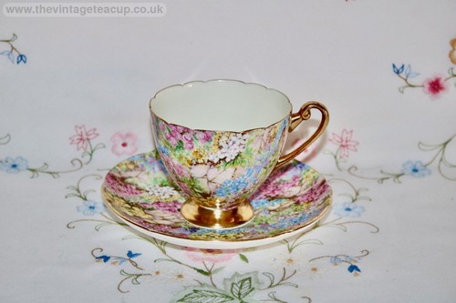 Extremely rare art deco chintz - rare,