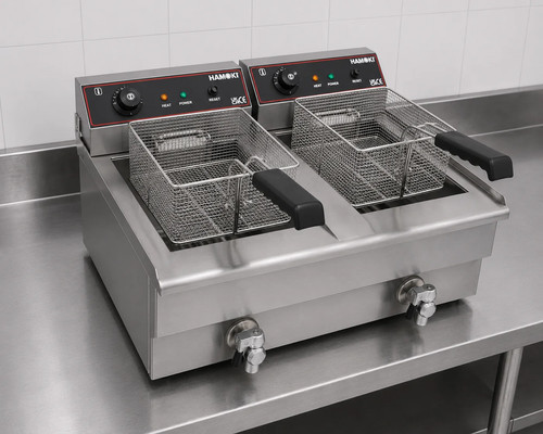 Electric countertop deep - electric, fryer