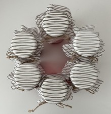 6 Handmade drizzle jam jar