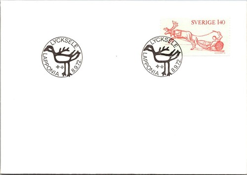 Fdc sweden 1972 - 1972,