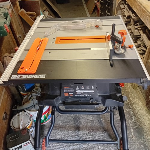 Evolution rage5 table saw - table,