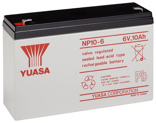 Yuasa np10 6v - x,