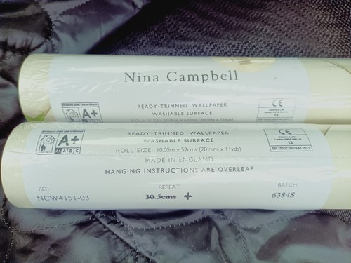 Nina campbell wallpaper ref - campbell,