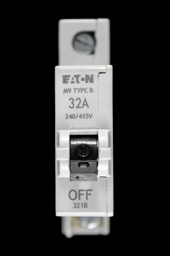 Eaton amp curve m9 mcb - amp, b