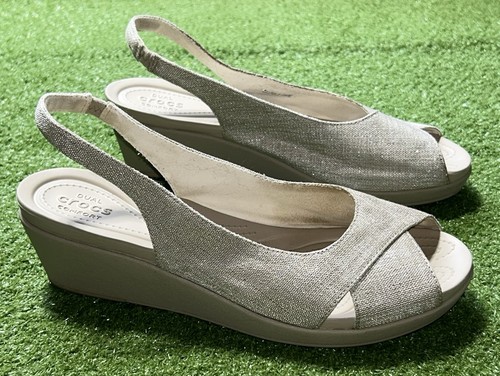 Crocs leigh ann wedge sandals - ann,