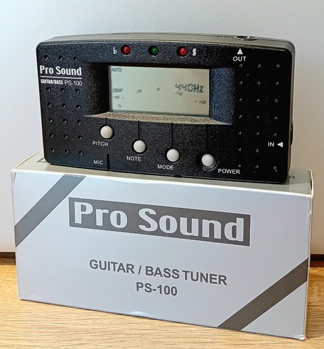 Pro sound guitar bass - pro, tuner