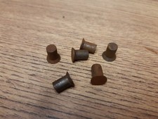 TRIUMPH T160 TRIDENT CLUTCH SHOCK ABSOBER SPIDER CENTRE RIVETS x 6 - 57-3703