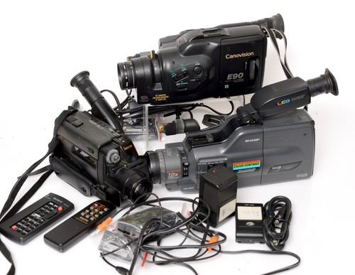 Vintage vhs camcorder - camcorder, lot