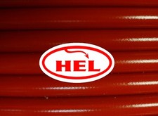 RED RD350 LC 1980-1983 FRONT STD SETUP HEL BRAIDED BRAKE LINES