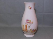 Aynsley Edwardian Kitchen Garden Bone China Baluster Vase 6.5"