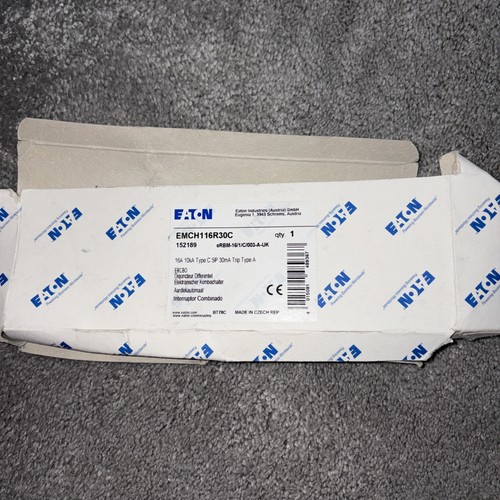Eaton emch116r30c rcbo - rcbo, 16