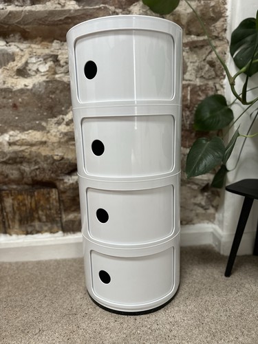 Retro round storage cabinet - retro,
