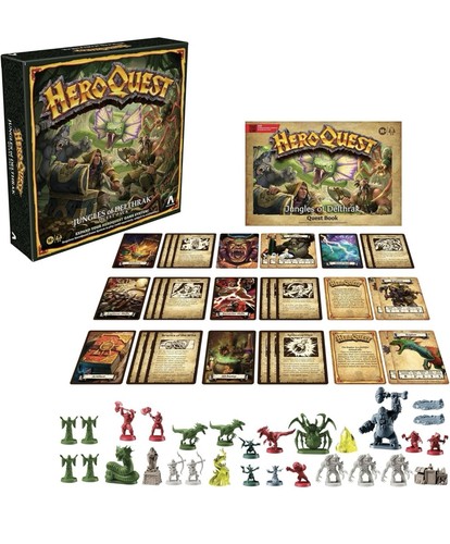Hero quest jungles delthrak - of,