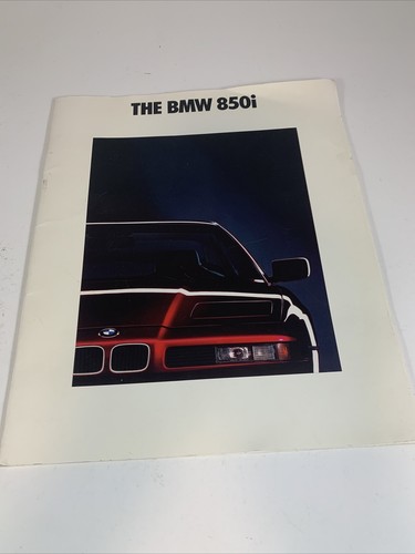 Bmw 850i brochure 1990 - bmw,