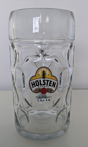 Holsten pils pint beer stein - pils,