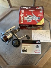 Abu Garcia Cardinal Maxxar4 Spinning Reel And Spare Spool.
