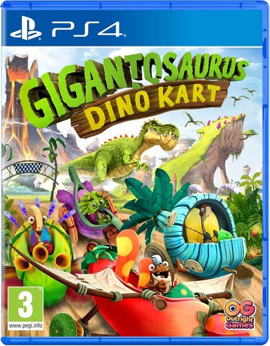 Gigantosaurus dino kart juego - dino,