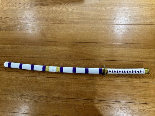 White purple anime cosplay - anime,