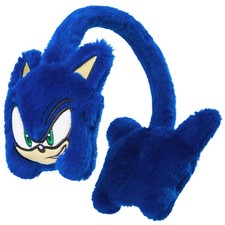 Sonic The Hedgehog Kids Boys Earmuffs Winter Warm Cosy Comfy Gift