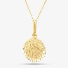 9ct Yellow Gold St Christopher