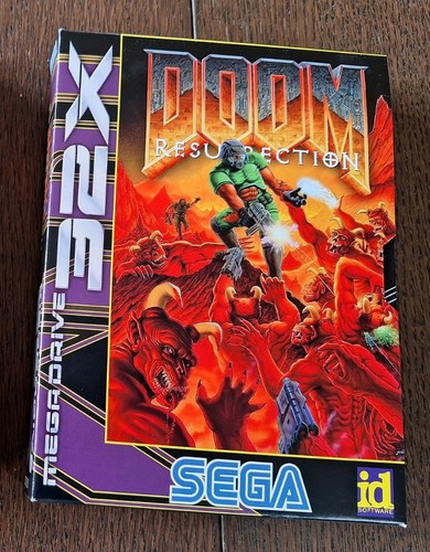 Sega 32x box only - box, doom