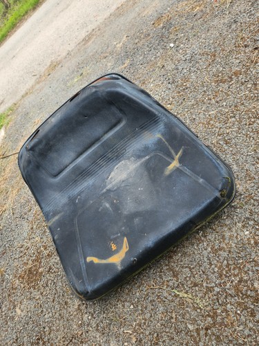 Ride mower seat with - ride,