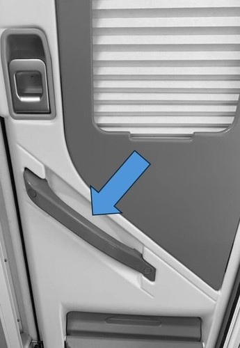 Benimar motorhome door - door, handle