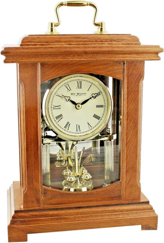 Mantel clock classic wooden - clock,