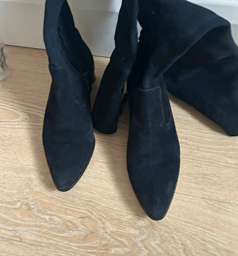 Massimo dutti blue suede - dutti,