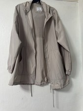 Woman’s Beige Rain Jacket