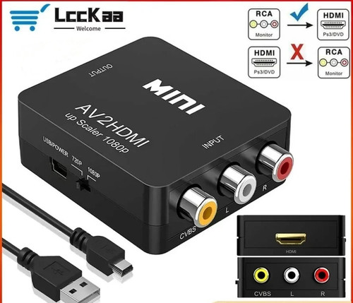 Hdmi 1080p rca cvbs - rca,