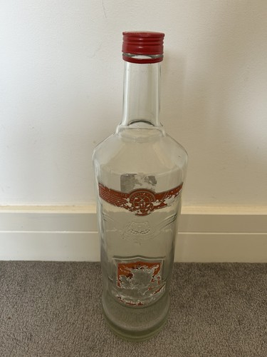 Smirnoff bottle empty with - 3l,
