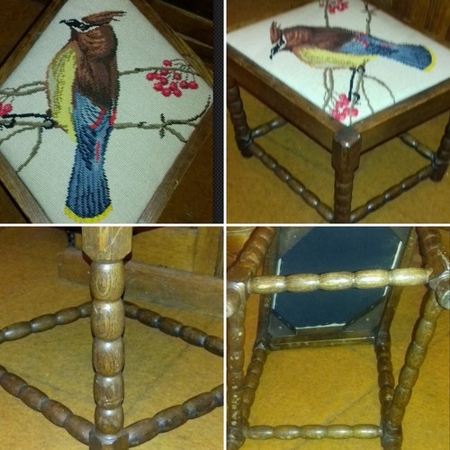 Antique oak bird - antique,