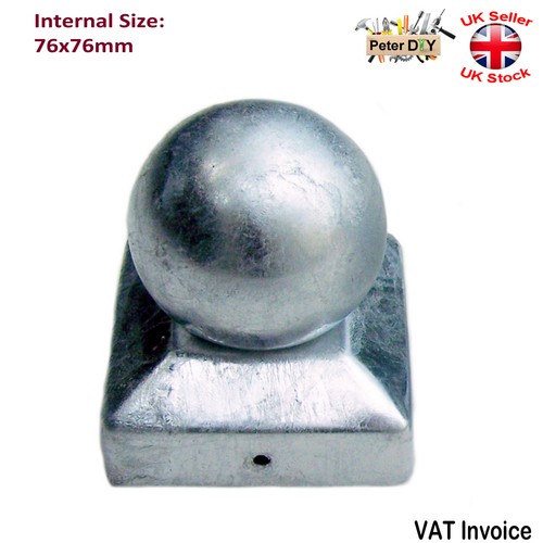 Galvanised square metal fence - galvanised,