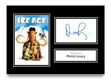 Denis Leary Signed A4 Photo