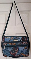vintage Betty Boop  premier international tapestry bag multi pocket long strap