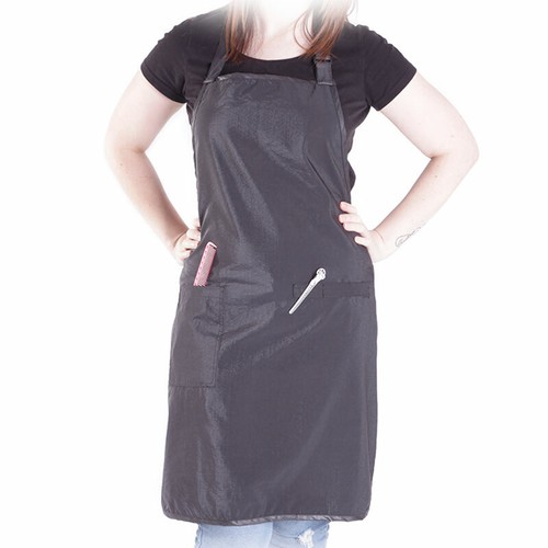 Reversible hairdressing apron - reversible,
