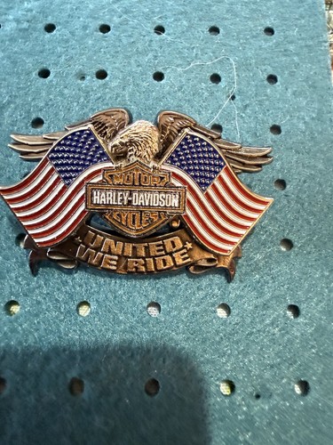 Harley davidson vintage pin - harley,