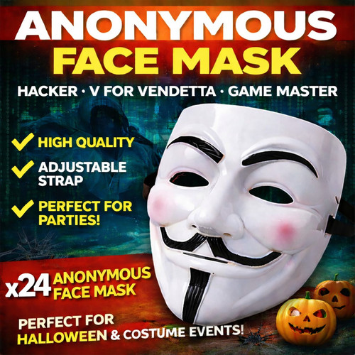Anonymous face mask - face,