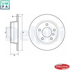2x BRAKE DISC BG2624 FOR BMW