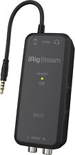 iRig Stream Solo Audio Interface, Portable, USB-C, iOS Compatible, Recording