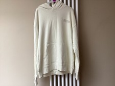 JACK WILLS MENS OVERSIZED HOODIE SIZE MEDIUM BRAND NEW ECRU CREAM