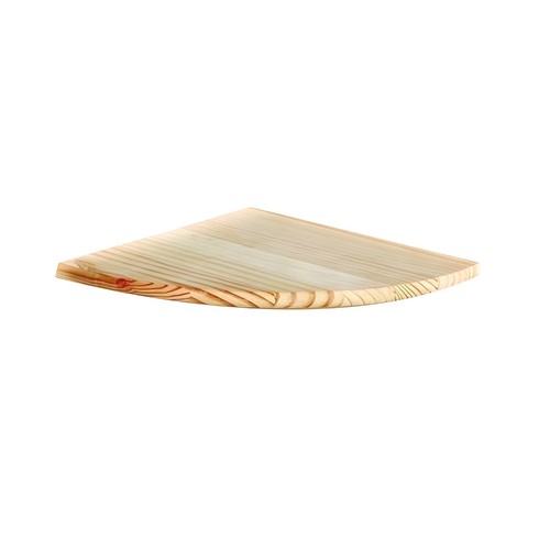 Pine wooden corner floating - corner,