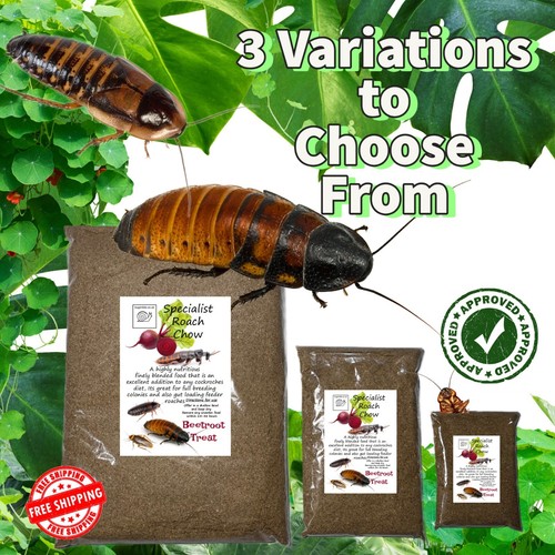 Specialist roach chow - roach, dubia