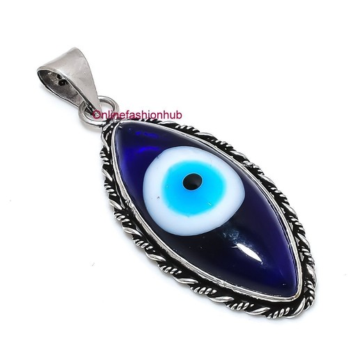 Evil eye gemstone 925 sterling - evil,