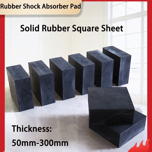 Black solid rubber sheeting - solid,