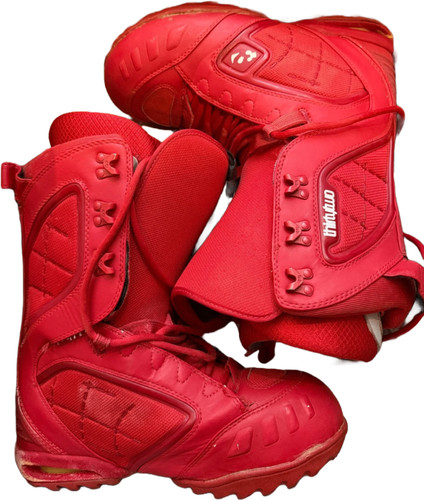 Thirtytwo red snowboard - red, boots