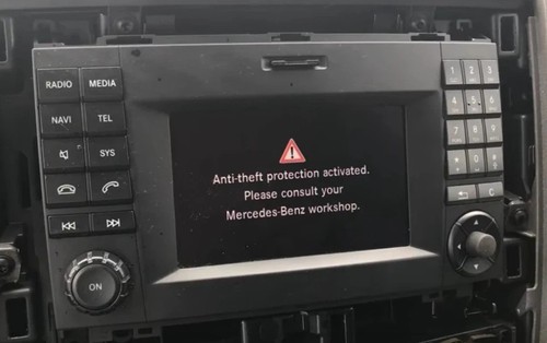 Radio unlock tool mercedes - mercedes, |